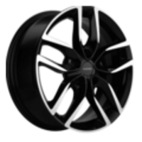 Khomen Wheels 6,5x17/5x114,3 ET37 D66,5 KHW1708 (Jolion) Black-FP