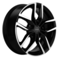 Khomen Wheels 6,5x17/5x114,3 ET45 D60,1 KHW1708 (Toyota C-HR) Black-FP