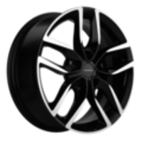 Khomen Wheels 6,5x17/5x114,3 ET40 D67,1 KHW1708 (XCeed) Black-FP