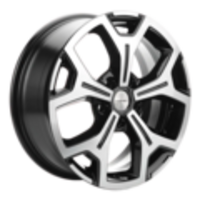 Khomen Wheels 6,5x17/5x108 ET33 D60,1 KHW1710 (Chery Tiggo/Tiggo 7 Pro) Black-FP ()