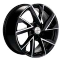 Khomen Wheels 7x17/5x110 ET46 D63,3 KHW1714 (Changan CS35/CS35 Pro) Black-FP