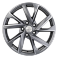 Khomen Wheels 7x17/5x114,3 ET45 D67,1 KHW1714 (CX-5/i40/X-Trail) Gray-FP
