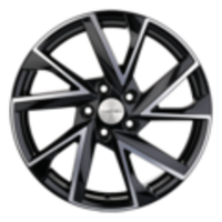 Khomen Wheels 7x17/5x114,3 ET50 D67,1 KHW1714 (CX-5/Seltos/Optima) Black-FP
