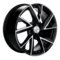 Khomen Wheels 7x17/5x108 ET40 D54,1 KHW1714 (Jac/ 3) Black-FP