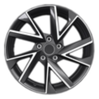 Khomen Wheels 7x17/5x112 ET40 D57,1 KHW1714 (Kodiaq/Tiguan) Black-FP