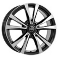 Rial 8x18/5x112 ET38 D66,5 M12 Diamant black front polished