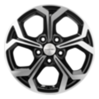 Khomen Wheels 6,5x16/5x108 ET50 D63,3 KHW1606 (Focus) Black-FP