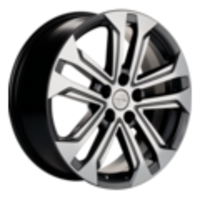 Khomen Wheels 7x18/5x114,3 ET50 D54,1 KHW1803 (Coolray) Gray-FP