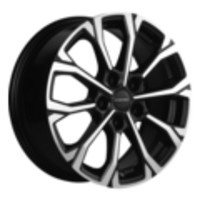 Khomen Wheels 6,5x16/5x114,3 ET47 D66,1 KHW1605 (Fluence/Juke) Black-FP