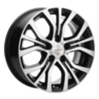 Khomen Wheels 6,5x16/5x114,3 ET38 D60,1 KHW1608 (Alphard) Black-FP