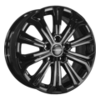Khomen Wheels 6,5x16/5x112 ET50 D57,1 KHW1610 (Octavia) Black