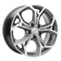 Khomen Wheels 7x17/5x114,3 ET50 D67,1 KHW1702 (CX-5/Seltos/Optima) Gray-FP