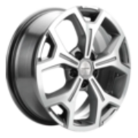 Khomen Wheels 6,5x17/5x114,3 ET45 D54,1 KHW1710 (Coolray) Gray-FP