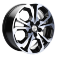 Khomen Wheels 6,5x17/5x114,3 ET37 D66,5 KHW1711 (Jolion) Black-FP