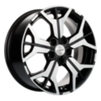 Khomen Wheels 7x17/5x108 ET50 D63,35 KHW1715 (Ford C-Max) Black-FP