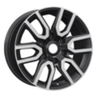 Khomen Wheels 8x17/6x139,7 ET38 D67,1 KHW1723 (Pajero Sport) Black-FP
