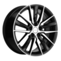 Khomen Wheels 8x18/5x112 ET39 D66,6 KHW1807 (A6/Q5) Black-FP