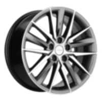 Khomen Wheels 8x18/5x112 ET39 D66,6 KHW1807 (A6/Q5) Gray-FP