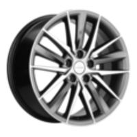 Khomen Wheels 8x18/5x114,3 ET53 D54,1 KHW1807 (Geely Coolray) Gray-FP