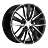 Khomen Wheels 8x18/5x114,3 ET53 D54,1 KHW1807 (Geely Coolray) Black-FP