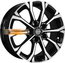 Khomen Wheels 6,5x16/5x112 ET40 D66,6 KHW1605 (MB C-Class) Black-FP