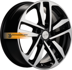 Khomen Wheels 6,5x16/5x114,3 ET41 D64,1 KHW1612 (Civic) Black-FP