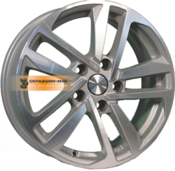 Khomen Wheels 6,5x16/5x108 ET50 D63,35 KHW1612 (Focus) F-Silver-FP