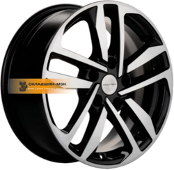 Khomen Wheels 6,5x16/5x100 ET39 D57,1 KHW1612 (Polo) Black-FP