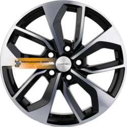 Khomen Wheels 7x17/5x110 ET46 D63,3 KHW1703 (Changan CS35 Plus) Black-FP