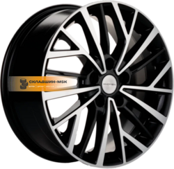 Khomen Wheels 7x17/5x114,3 ET48 D67,1 KHW1717 (Kia K5) Black-FP