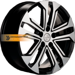Khomen Wheels 7x18/5x108 ET40 D60,1 KHW1803 (Chery Tiggo) Black-FP
