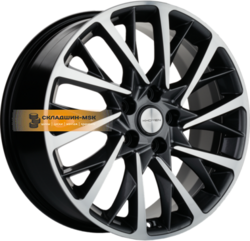 Khomen Wheels 7,5x18/5x108 ET40 D60,1 KHW1804 (Chery Tiggo) Gray-FP