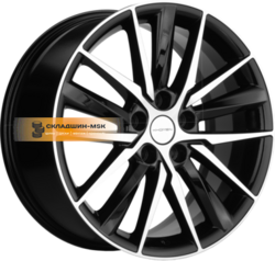 Khomen Wheels 8x18/5x114,3 ET45 D60,1 KHW1807 (Geely Atlas/Atlas Pro/Lifan Myway) Black-FP