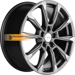 Khomen Wheels 7,5x18/5x108 ET47 D60,1 KHW1808 (Chery Tiggo 8/8 Pro) Gray-FP