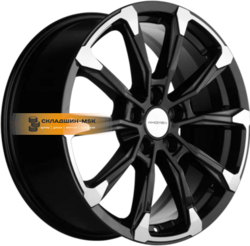 Khomen Wheels 7,5x18/5x114,3 ET50 D66,1 KHW1808 (Murano) Black-FP