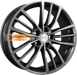 Khomen Wheels 7x18/5x114,3 ET45 D60,1 KHW1812 (Changan/Geely/Lexus/Suzuki/Toyota) Gray
