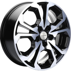 Khomen Wheels 6,5x17/5x114,3 ET50 D64,1 KHW1711 (Haval/Honda) Black-FP