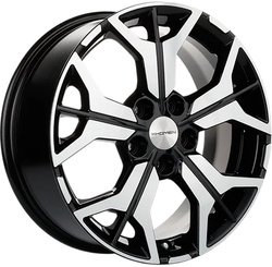 Khomen Wheels 7x17/5x114,3 ET53 D67,1 KHW1715 (Ceed) Black-FP