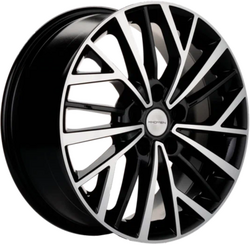 Khomen Wheels 7x17/5x114,3 ET45 D66,1 KHW1717 (Teana/X-trail) Black-FP