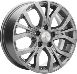Khomen Wheels 6,5x16/5x110 ET43 D65,1 KHW1608 (Opel Zafira) Gray