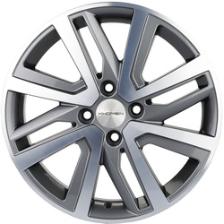 Khomen Wheels 6x16/4x100 ET37 D60,1 KHW1609 (Stepway) Gray-FP
