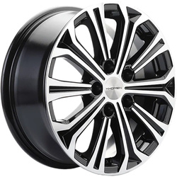 Khomen Wheels 6,5x16/5x114,3 ET43 D67,1 KHW1610 (Huyndai/Kia) Black-FP