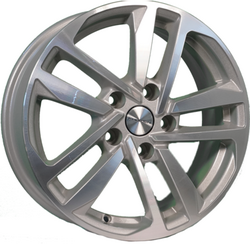 Khomen Wheels 6,5x16/5x114,3 ET45 D67,1 KHW1612 (Huyndai/Mazda) F-Silver-FP