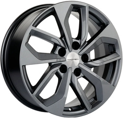 Khomen Wheels 7x17/5x108 ET40 D54,1 KHW1703 (Jac/ 3) Gray