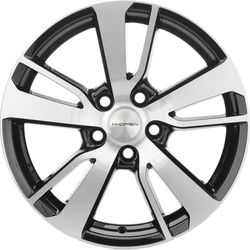 Khomen Wheels 7x17/5x114,3 ET38 D67,1 KHW1704 (Outlander) Black-FP