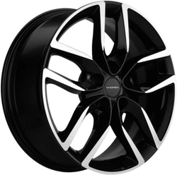 Khomen Wheels 6,5x17/5x114,3 ET40 D67,1 KHW1708 (XCeed) Black-FP
