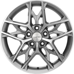 Khomen Wheels 7x17/5x114,3 ET45 D60,1 KHW1709 (Changan/Geely/Lexus/Toyota) Gray-FP
