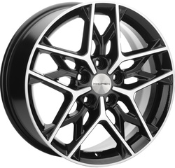 Khomen Wheels 7x17/5x114,3 ET45 D60,1 KHW1709 (Geely Atlas Pro) Black-FP