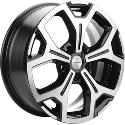 Khomen Wheels 6,5x17/5x108 ET33 D60,1 KHW1710 (Chery Tiggo 7pro) Black-FP