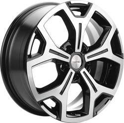 Khomen Wheels 6,5x17/5x114,3 ET37 D66,5 KHW1710 (Jolion) Black-FP